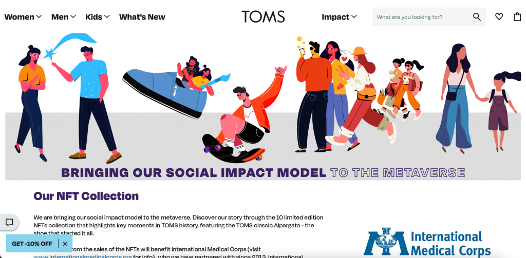 Toms shoes hot sale environmental impact